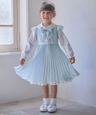 ANY KIDS 襟付き インナー ブラウス ホワイト