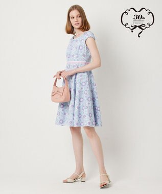 TOCCA 【Archive Collection】【消臭・洗える】GERANIUM ドレス ラベンダー系