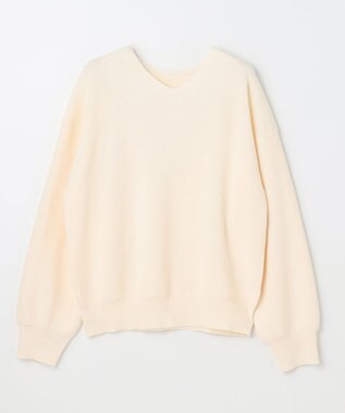 ANY 【8色展開】Vネックデイリーニット エクリュ