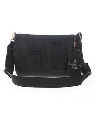 LANVIN en Bleu ミエル パスケース付ショルダーバッグ(ラメ無し)