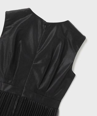 GRACE CONTINENTAL ブライトメッシュワンピース ブラック