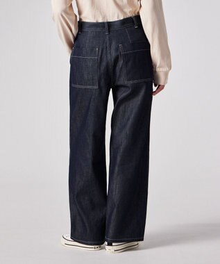 Paul Smith コントラストステッチ デニムトラウザーズ ダークインディゴ