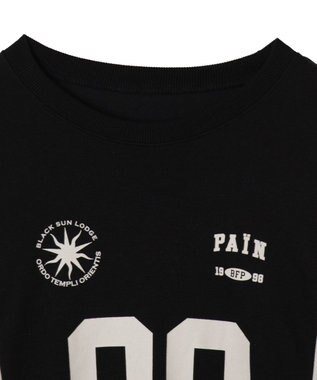 WEGO ナンバリングゲームプルオーバー ブラック