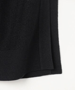 J.PRESS LADIES Vis/Pe スパーク ニット ベスト ネイビー系