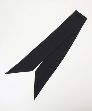 ICB 【CLASSY.1月号掲載】コサージュタイスカーフ ブラック系