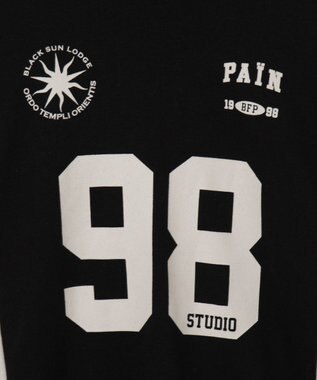 WEGO ナンバリングゲームプルオーバー ブラック