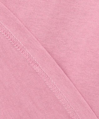 ANY KIDS 接触冷感 しろくま オフショルダー Tシャツ ピンク×パフューム