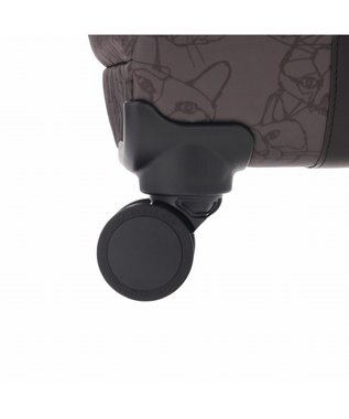 ACE BAGS & LUGGAGE HAyU × ace. ユッカTR カジュアルキャリーケース 33L 17841 エース チャコール(ネコヘッド柄)