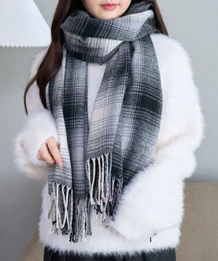 WEGO 【マフラー】大判ストール