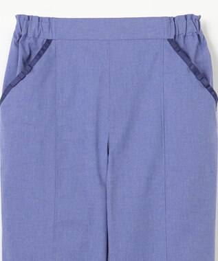 組曲 KIDS 【150-160㎝】シャーリング パンツ ブルー