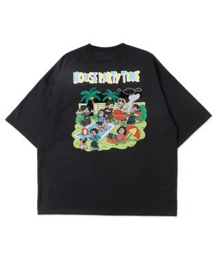 WEGO 【ユニセックス着用ITEM/MLサイズ展開】別注NEW　JACKグラフィックT（S） ブラックその他