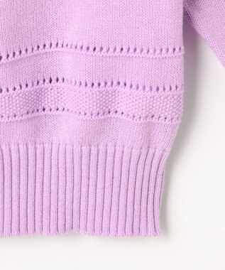 組曲 KIDS 【90-100㎝】クラシック カーディガン ライラック系