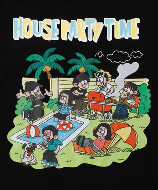 WEGO 【ユニセックス着用ITEM/MLサイズ展開】別注NEW　JACKグラフィックT（S） ブラックその他