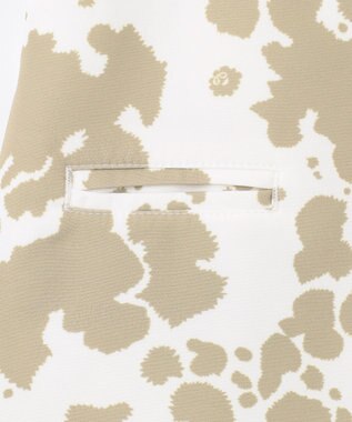 PW CIRCULUS 【WOMEN】【洗える】アニマルプリント バックプリーツ スカート ゴルフウェア レディース ベージュ系5