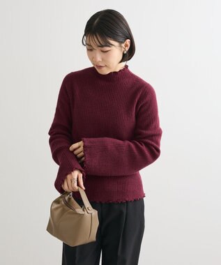 Green Parks ・ｓｗｉｎｇ　ｂｙ　ウラシャギーフレアスリーブニット