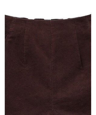 earth music&ecology ワッフルコーデュロイショートパンツ Brown