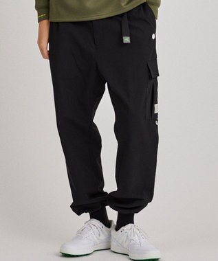 PW CIRCULUS 【MEN】裾２WAY ワイドパンツ ブラック系