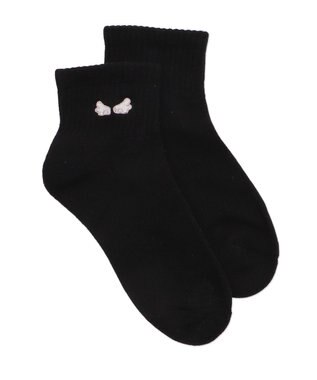 WEGO 刺繍アンクルパイルソックス 柄2