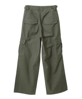 AMERICAN HOLIC 綿スラブカーゴパンツ Khaki