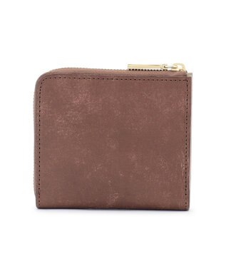 23区 VIOLAd'ORO L字ファスナー コンパクト ウォレット ブラウン系