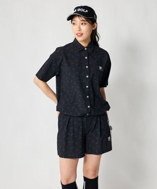 FILA GOLF／marie claire 【FILA GOLF】 ブランドロゴプリントTシャツ