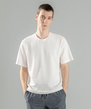 タックリップルジャージー　クルーネックTシャツ