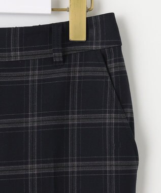 ANY SIS 【保温性あり/洗える】サーモ 2WAYストレッチ テーパード パンツ ネイビーベース