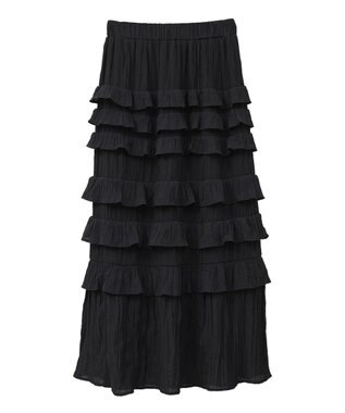 Green Parks ・ＳＵＧＡＲ　ＳＰＯＯＮ　メニーフリルスカート Off White