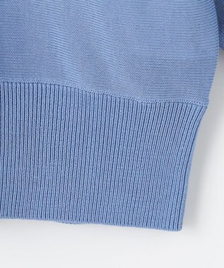 ANY L 【接触冷感/UVカット/抗菌防臭/手洗い可/アンチピリング】ファンクションカーディガン ブルー