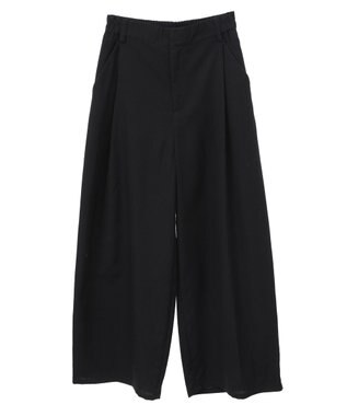 CRAFT STANDARD BOUTIQUE ワイドオーバルパンツ Black
