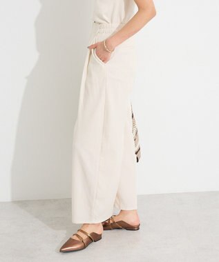 CRAFT STANDARD BOUTIQUE ワイドオーバルパンツ Ivory