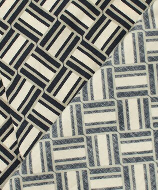 23区 S 【R(アール)】ジオメトリックプリント ハンカチヘム ブラウス ジオメトリックプリント