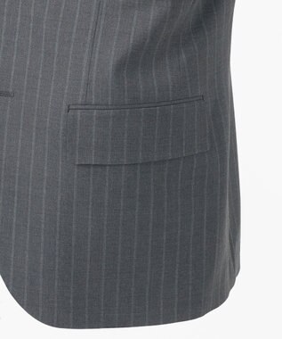 J.PRESS MEN 【WEB・一部店舗限定】インテリジェントストライプ スーツ グレー系2