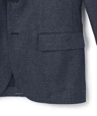 J.PRESS MEN 春夏の上質ジャケット【NEW SATGE】エレガントサマーメッシュ ジャケット ブルー系