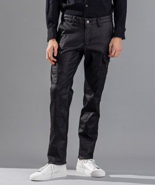 JOSEPH HOMME 【LEON 掲載】ハイパワーソフトストレッチ / STICK CARGO ブラック系