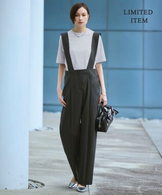 ICB 【WEB限定・2WAY】ナチュラルストレッチタフタ オールインワン