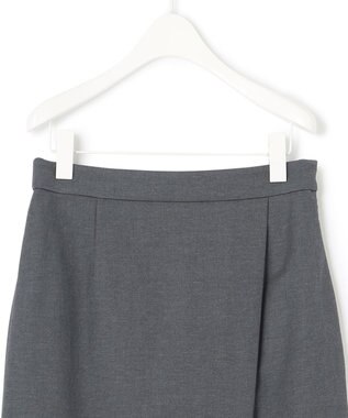 ICB 【セットアップ対応・洗える】 LooseWeave スカート チャコール系