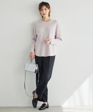 ICB ミニボストンショルダー シルバー系