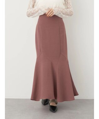 earth music&ecology キレイラインマーメイドスカート Mocha