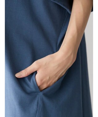 AMERICAN HOLIC バックタックカットチュニック Blue