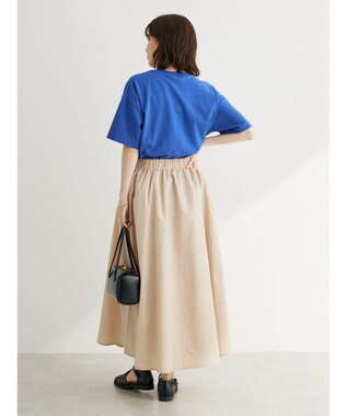 Green Parks ・ＥＬＥＮＣＡＲＥ　ＤＵＥ　タフタフレアスカート Beige