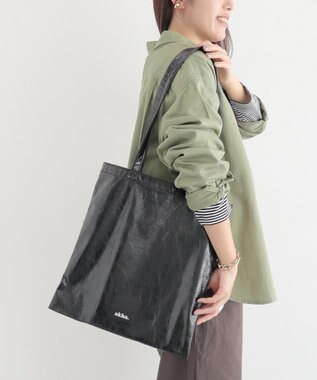 CRAFT STANDARD BOUTIQUE akha. メタリックトート Black