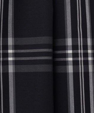 J.PRESS LADIES L 【洗える】コンパクトチェック ワンピース ネイビー系3