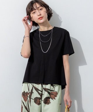 23区 【先行予約/WEB＆一部店舗限定カラーあり】ハイエンド クルーネック Tシャツ ブラック系