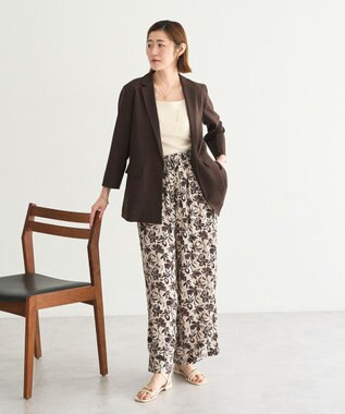 YECCA VECCA 2wayスクエアノースリーブニット Ivory