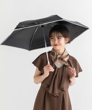 earth music&ecology 【予約】earth×Wpc.コンパクト日傘 Black