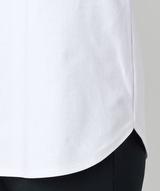 Chacott Handsome Cotton バッグディティールTシャツ ホワイト