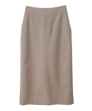 YECCA VECCA タイトロングスカート Gray Beige