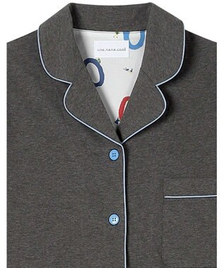 une nana cool 【綿100％】ハイゲージ天竺パジャマ　ＭＡＤＥ　ＷＩＴＨ　ＬＩＢＥＲＴＹ　ＦＡＢＲＩＣ GB