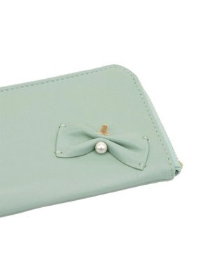 LANVIN en Bleu ペアル フラグメントケース グリーン